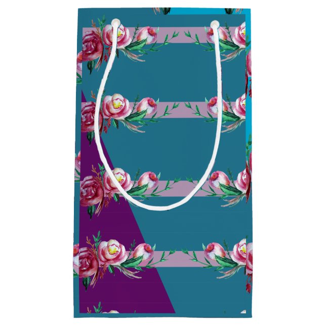 Sacola Para Presentes Pequena Bag de presentes personalizada elegante (Frente)