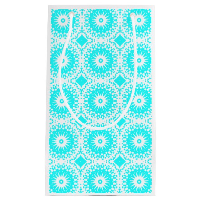 Sacola Para Presentes Pequena Bag Eclectic Snow Gift (Frente)
