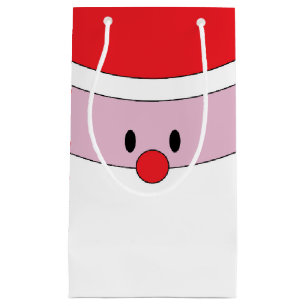 Sacola Para Presentes Pequena Bag Gift do Papai Noel