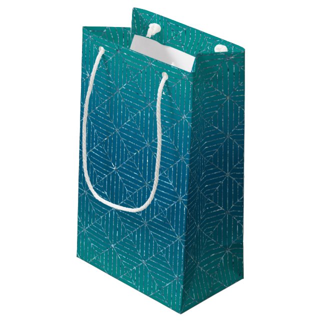 Sacola Para Presentes Pequena Bag Sparkly Gift (Verso inclinado)