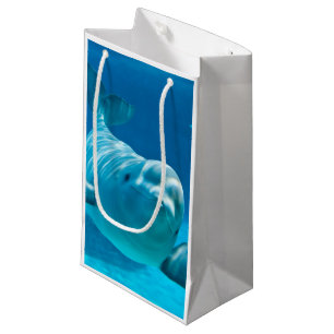 Sacola Para Presentes Pequena Baleia da beluga