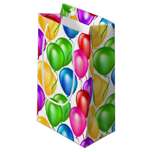 Sacola Para Presentes Pequena Balões de Aniversário - Saco do Presente