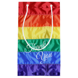 Sacola Para Presentes Pequena Bandas arco-íris LGBT LGBT LGBT orgulho gay