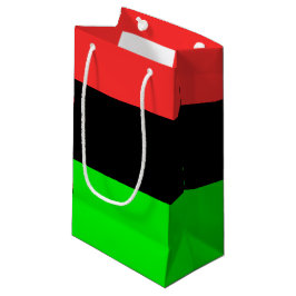 Sacola Para Presentes Pequena Bandeira Afro-Americana