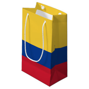 Sacola Para Presentes Pequena bandeira da Colômbia