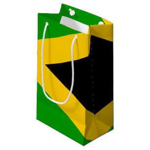 Sacola Para Presentes Pequena Bandeira da Jamaica