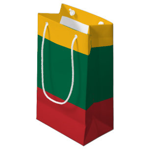 Sacola Para Presentes Pequena Bandeira da Lituânia