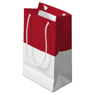 Sacola Para Presentes Pequena Bandeira da Ucrânia