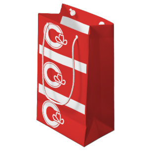 Sacola Para Presentes Pequena Bandeira de Calgary, Alberta Small Gift Bag