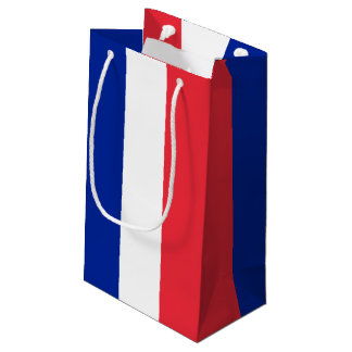 Sacola Para Presentes Pequena Bandeira de France