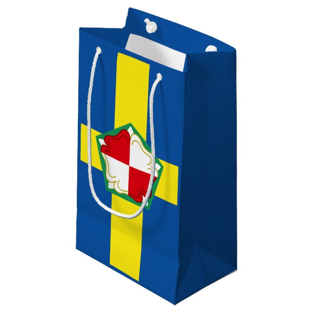 Sacola Para Presentes Pequena Bandeira do Pembrokeshire Small Gift Bag (Frente inclinada)