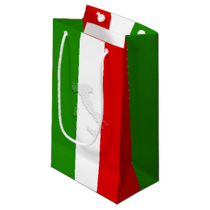 Sacola Para Presentes Pequena Bandeira italiana