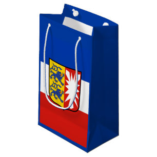 Sacola Para Presentes Pequena Bandeira Schleswig-Holstein Pequeno Saco
