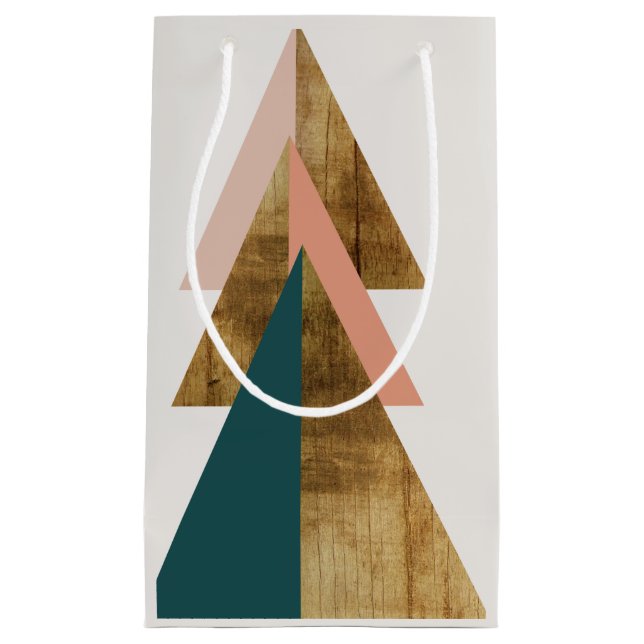 Sacola Para Presentes Pequena Banheira Mínima de Presente da Árvore de Natal (Frente)