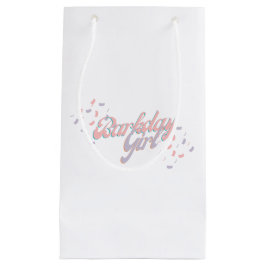 Sacola Para Presentes Pequena Barkday Girl Gift Bag