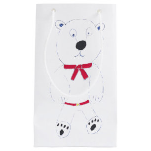 Sacola Para Presentes Pequena Barry Bear Gift Bag