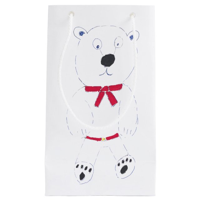 Sacola Para Presentes Pequena Barry Bear Gift Bag (Frente)
