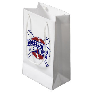 Sacola Para Presentes Pequena Basebol de Cooperstown New York