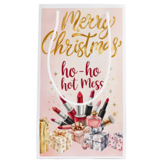 Sacola Para Presentes Pequena Beautiful Cosmetics inspired