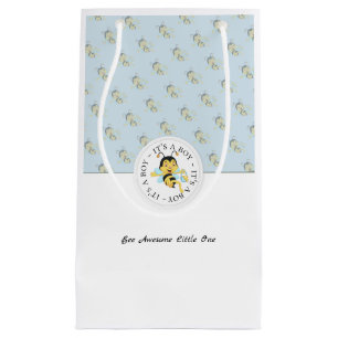 Sacola Para Presentes Pequena Bebê Incrível Monograma personalizado