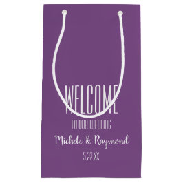 Sacola Para Presentes Pequena Bem-vindos à nossa RAIVA de Casamento