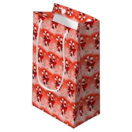 Sacola Para Presentes Pequena Bengalas com Fundo Laranja