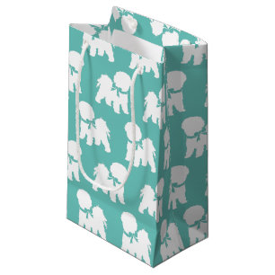 Sacola Para Presentes Pequena Bichon Frise Dog Puppy