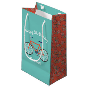 Sacola Para Presentes Pequena Bicicletas Bicicletas Bonitas Festas de aniversár