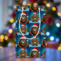 Bigfoot Sasquatch Natal Divertido