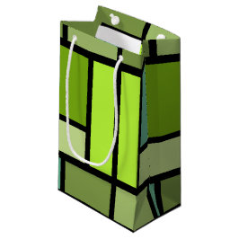 Sacola Para Presentes Pequena Bloco de cores 03