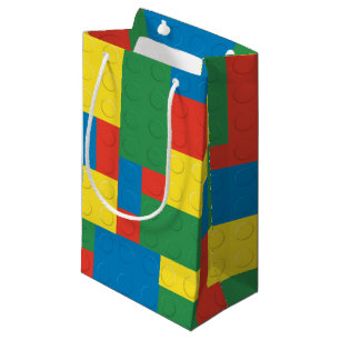 Sacola Para Presentes Pequena Blocos componentes