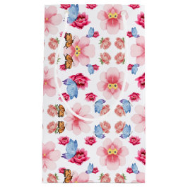 Sacola Para Presentes Pequena Blooming flower garden