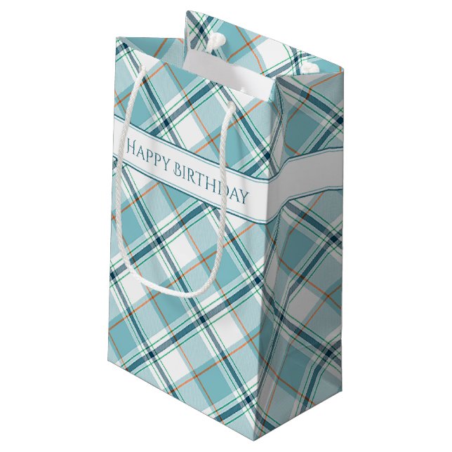 Sacola Para Presentes Pequena Blue Sky Dreamin' (Verso inclinado)