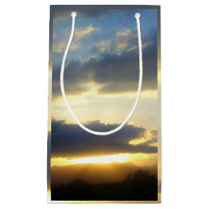Sacola Para Presentes Pequena Blue Sky Sunset Gift Bag