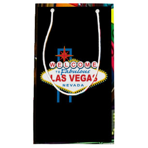 Sacola Para Presentes Pequena Boa vinda a Las Vegas fabuloso