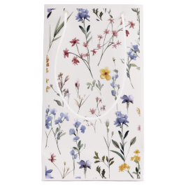 Sacola Para Presentes Pequena Boho Wildflower |