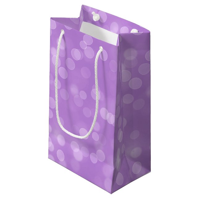 Sacola Para Presentes Pequena Bokeh Gift Bag (Frente inclinada)