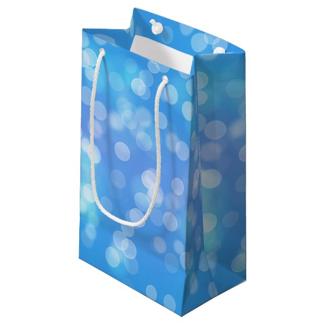 Sacola Para Presentes Pequena Bokeh Gift Bag (Frente inclinada)