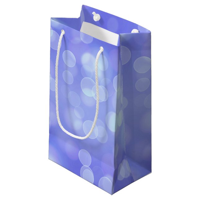 Sacola Para Presentes Pequena Bokeh Gift Bag (Frente inclinada)