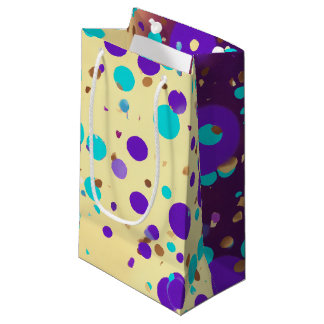 Sacola Para Presentes Pequena Bolas para a Diversão: Um saco de felicidade