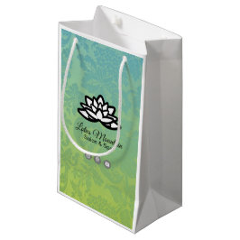 Sacola Para Presentes Pequena Bolsa de Compras Personalizável de Damasco de Omã