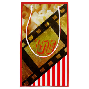 Sacola Para Presentes Pequena Bolsa de presente de filme de pipoca e filme