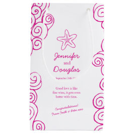 Sacola Para Presentes Pequena Bolsa de presente personalizada de peixe-estrela r