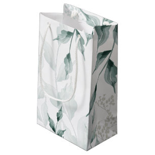 Sacola Para Presentes Pequena Bolsa para Presentes Verde-Cinzento Verde-Cinzen