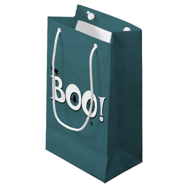 Sacola Para Presentes Pequena Boo! (Frente inclinada)