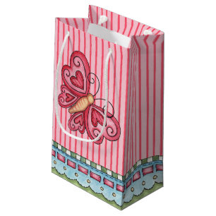 Sacola Para Presentes Pequena Borboleta - saco do presente