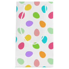 Sacola Para Presentes Pequena Branca de Ovos Básicos