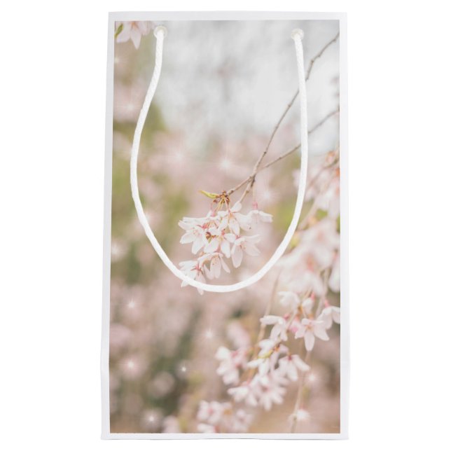 Sacola Para Presentes Pequena Bright Chorando Cherry Sparkles (Frente)