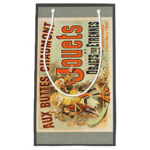 Sacola Para Presentes Pequena Brinquedo francês Joets Friends Poster