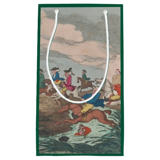 Sacola Para Presentes Pequena Caça - Saco do Presente (Frente)